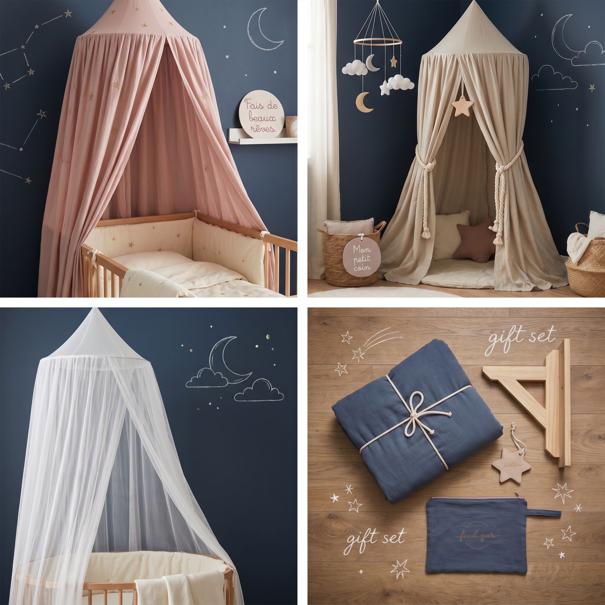 ciel de lit moustiquaire bebe