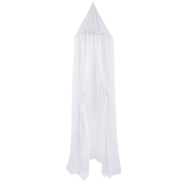 Ciel de lit bébé - lit céleste blanc
