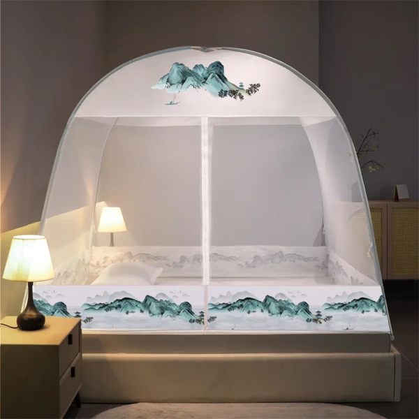 Ciel de lit bébé - lit montagneux