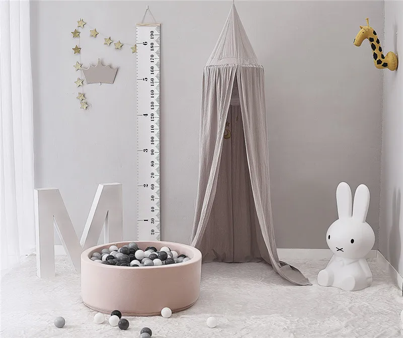 ciel de lit bébé avec support