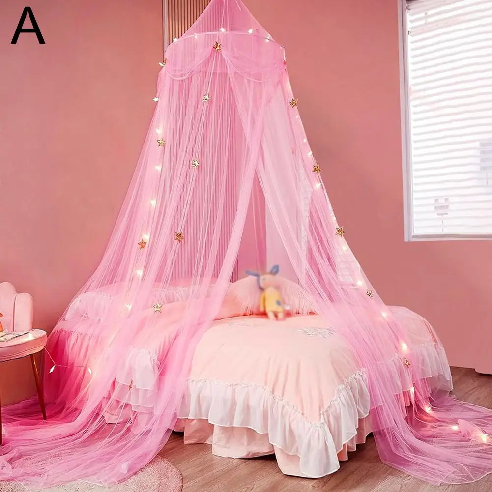 ciel de lit bebe rose