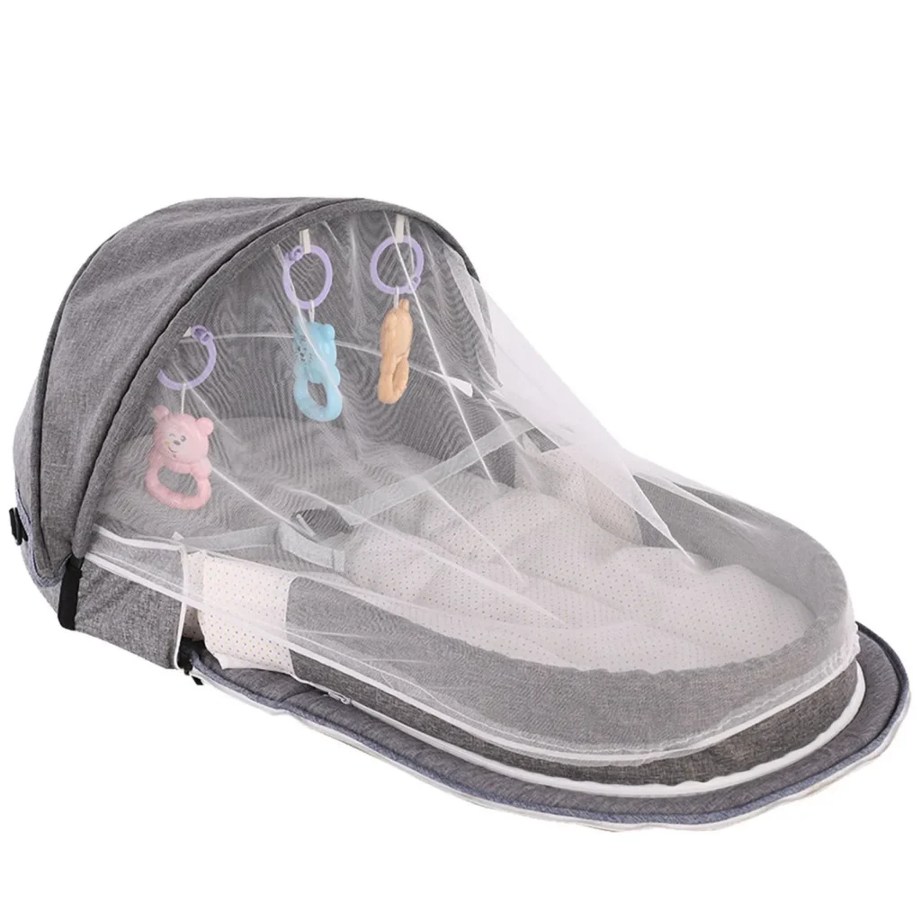 ciel de lit bébé moustiquaire