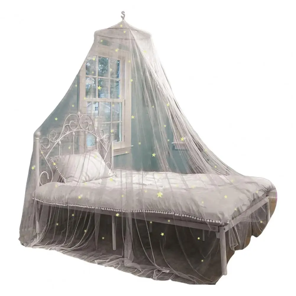 ciel de lit bébé blanc